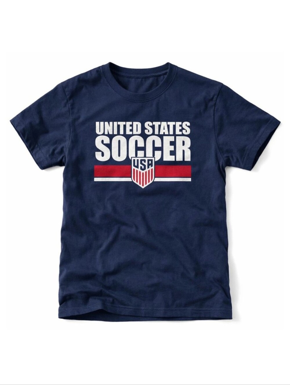 Men's US Soccer T-Shirt XL Navy Soccer Graphic Tee NWT ⚽ FIFA World Cup